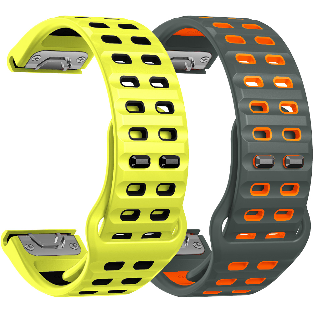 Silicone Watch Band 22Mm - Quickfit 26mm, 22mm Uhrenarmband für Garmin