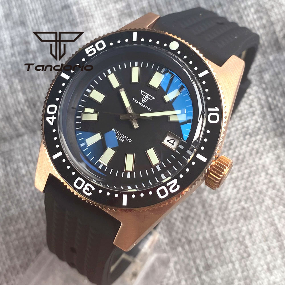 Tandorio 62 MAS CUSN8 Solide B – Rubber Strap Diver Bewertung und Preis