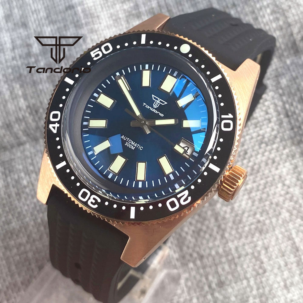 Tandorio 62 MAS CUSN8 Solide B – Rubber Strap Diver Bewertung und Preis