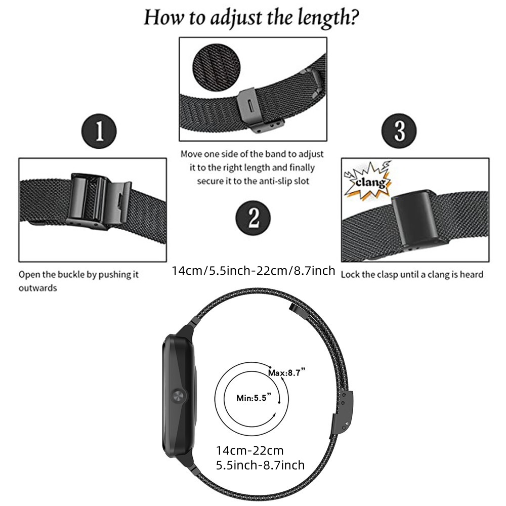 Metallbänder für Garmin Venu X – Mesh Strap Metal Bewertung und Preis