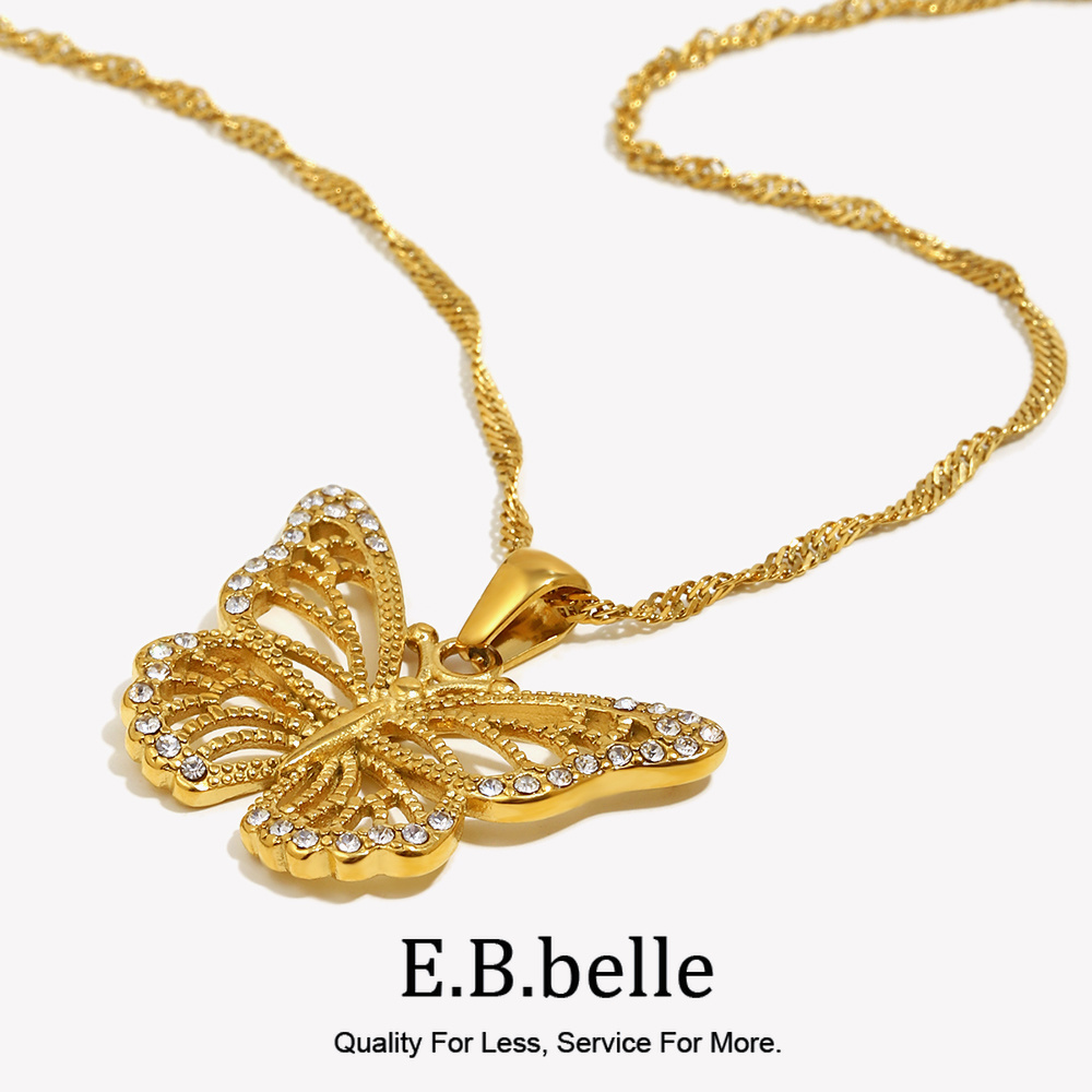 E.B.belle Jewelry Edelstahl 18 – Butterfly Clasp Deployant Bewertung und Preis