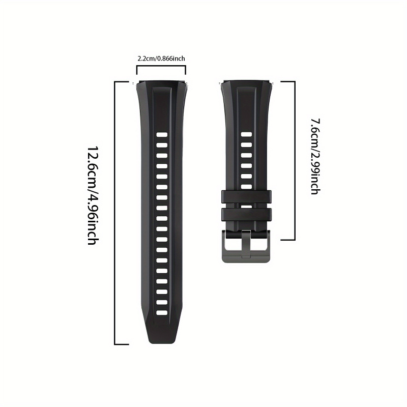 22-mm-Silikonarmband für Huawe – Silicone Watch Band 22Mm Bewertung und Preis