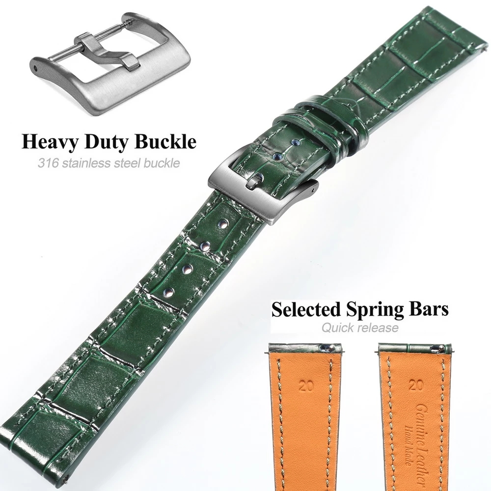 HEMSUT Hochwertiges Echtleder- – Suede Strap Watch Bewertung und Preis