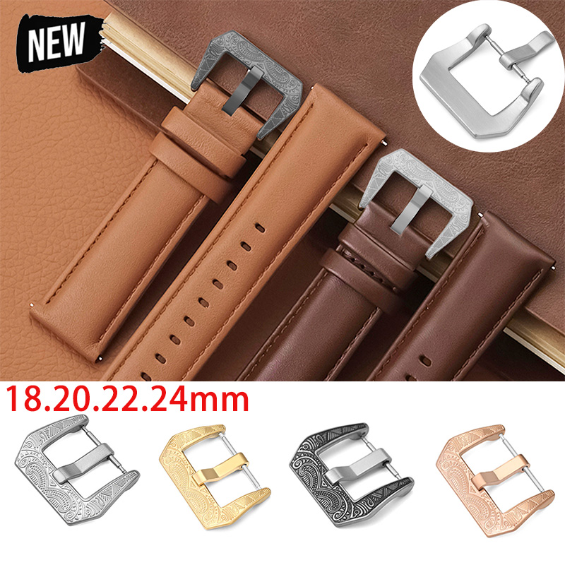 18/20/22/24 mm Vintage Metall- – Leather Watch Band Men Bewertung und Preis